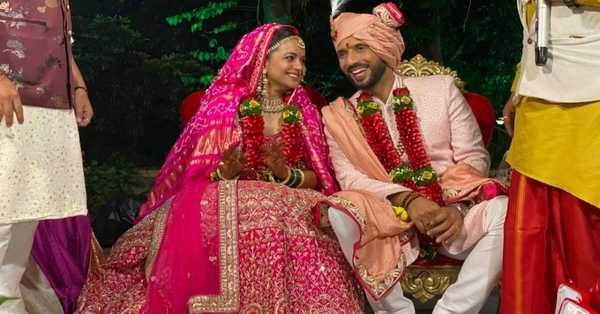 Choreographer Puneet Pathak weds his best Nidhi Mooney Singh in Lonavala