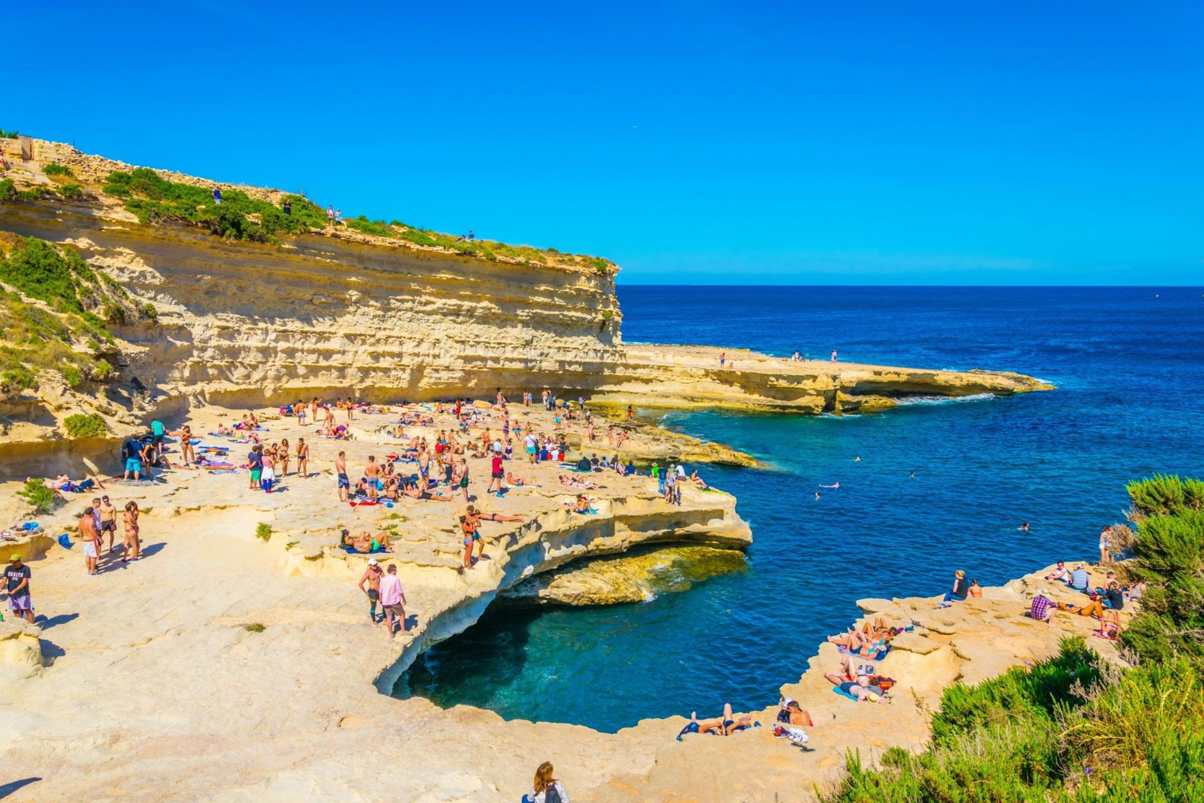Noleggio barche a Island Bay: cala snorkeling nel sud di Malta