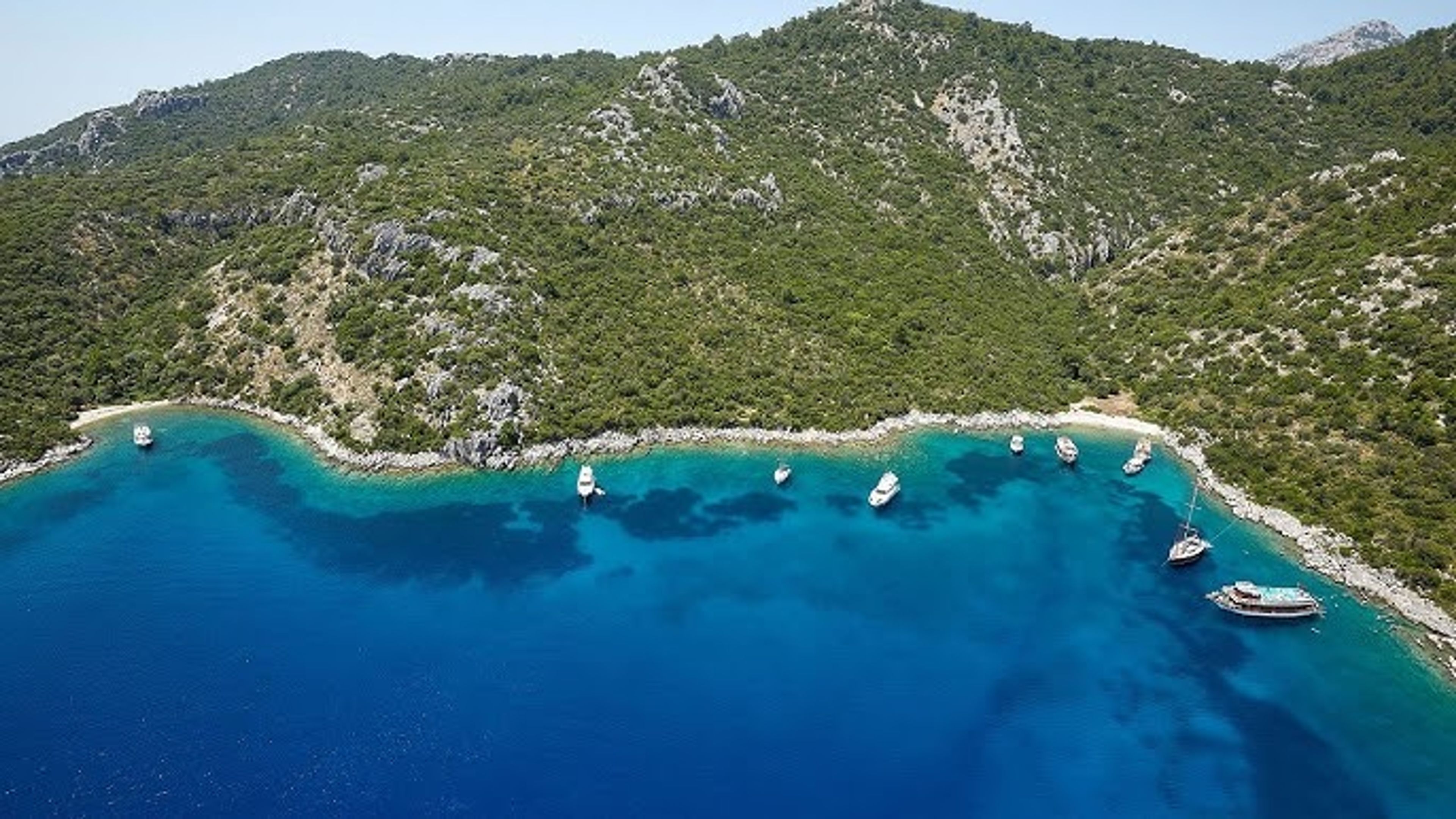 Alquiler de barcos en Kadırga Bay: fondeo en Marmaris