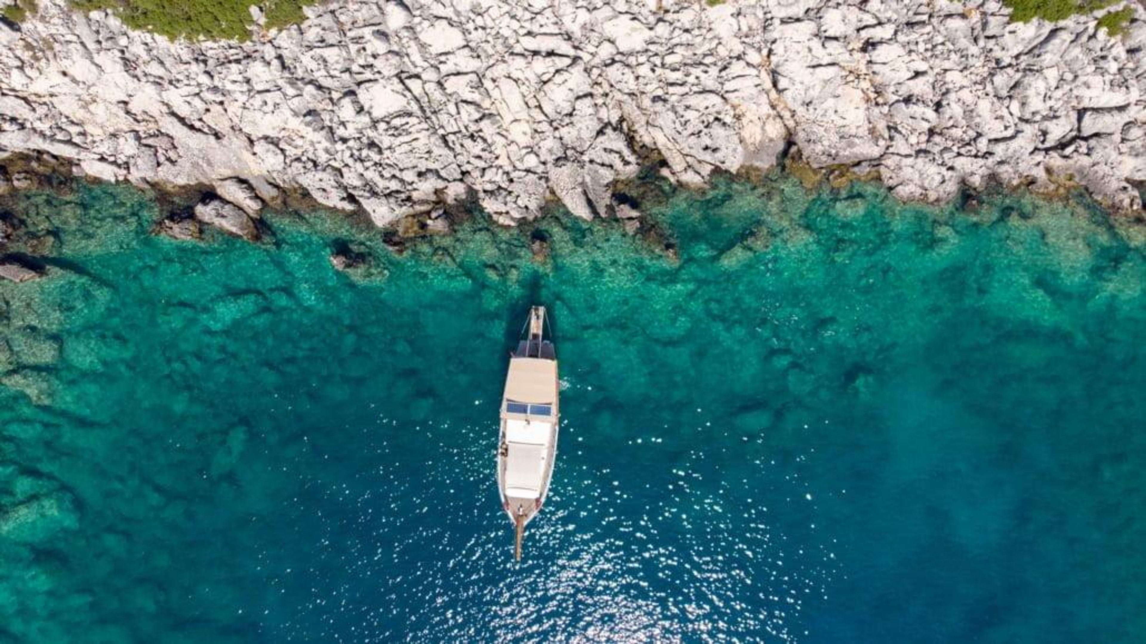 Location de bateau à la baie de Gokkaya : mouillage forain lycien