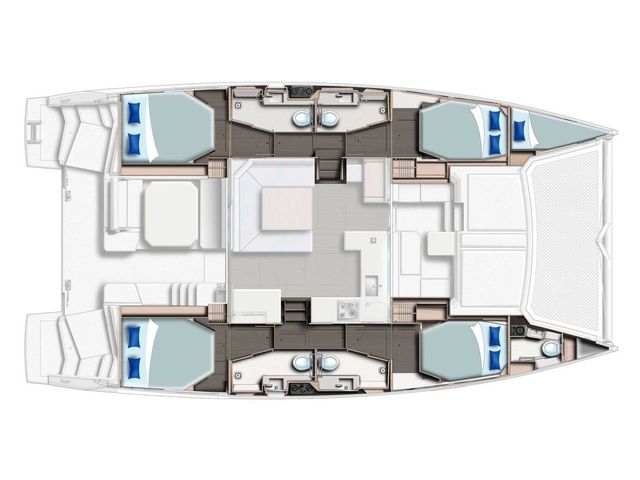 Leopard Catamarans 45 Marina