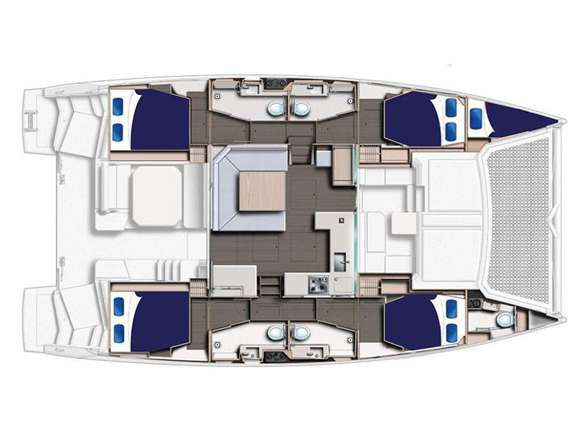 Leopard Catamarans 45 Moorings 4500 Club