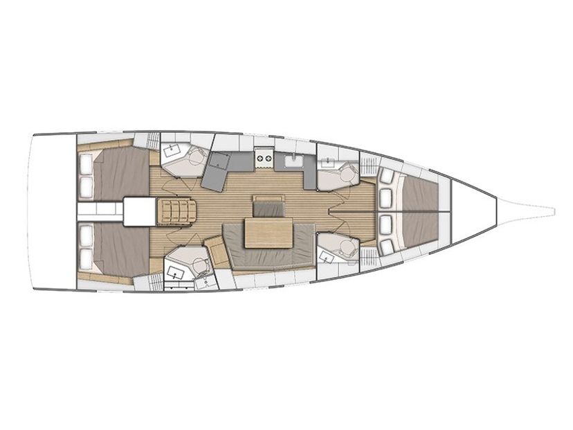 Beneteau OCEANIS 46.1 Daphne - Standard line