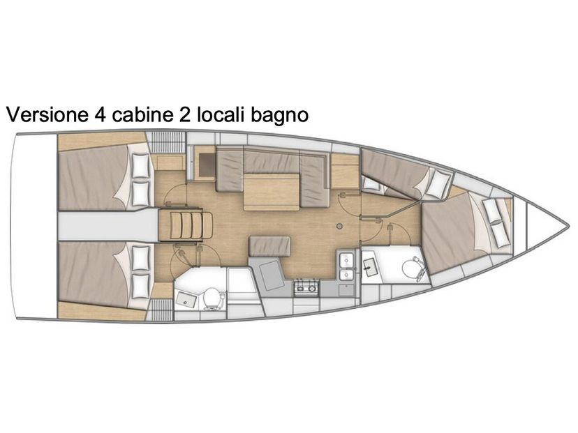 Beneteau 40 Tecla - Comfort line