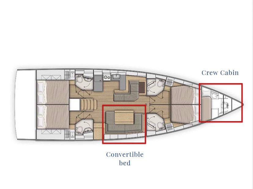 Beneteau OCEANIS 51.1 Olimpia - Comfort line