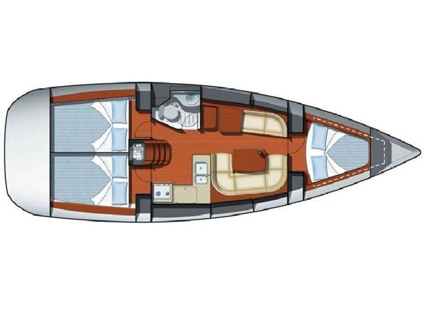 Jeanneau 37 Kacamak