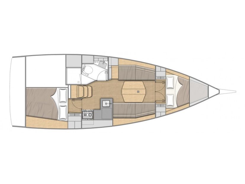 Beneteau 4.1 S/Y Aria