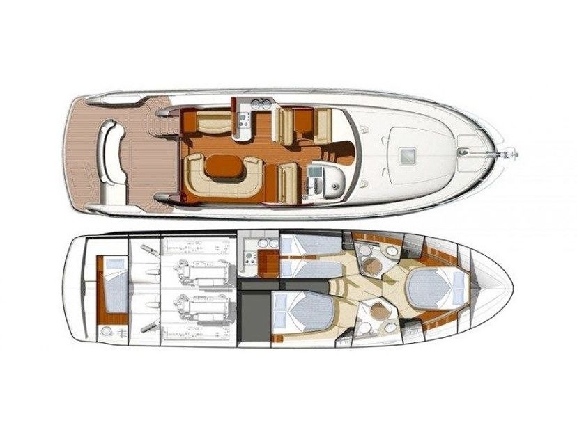 Prestige 46 Cobalt Blu