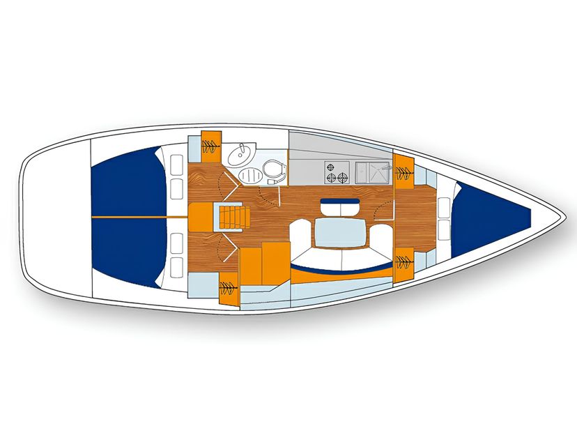 Beneteau CYCLADES 39.3 Six Pack