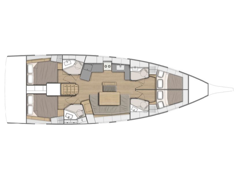 Beneteau OCEANIS 46.1 Logos - Comfort line