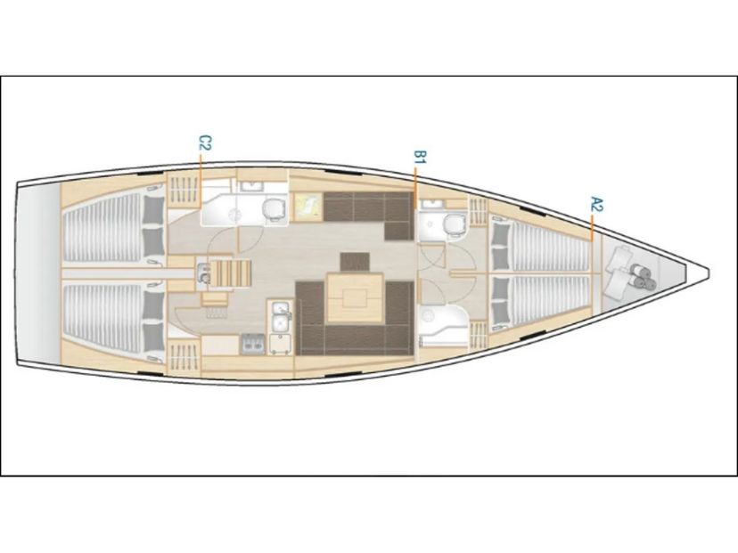 Hanse Yachts 45 AF-H458