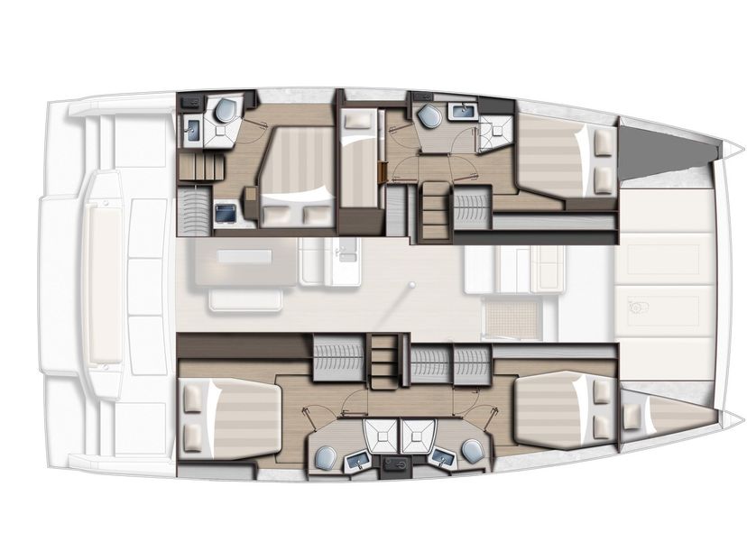 Bali Catamarans 4.6 Freezer
