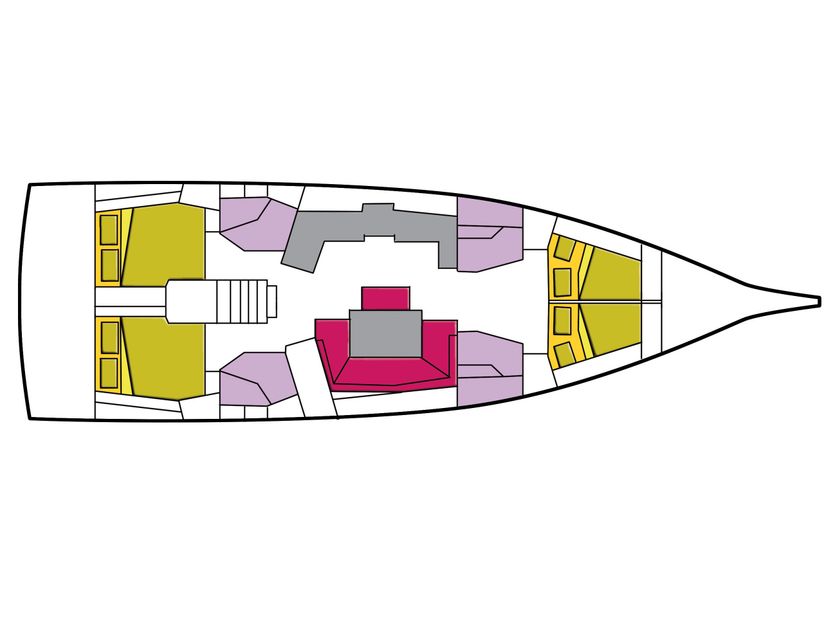 Beneteau OCEANIS 46.1 Ferro Azzurro