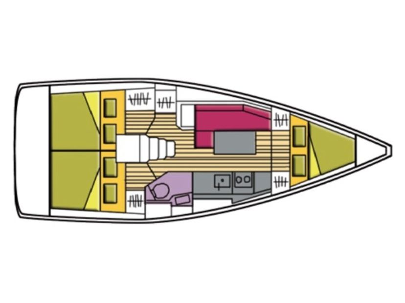 Beneteau OCEANIS 35.1 Nodus