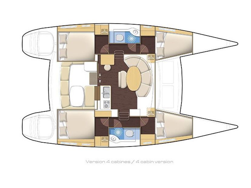 Lagoon 40 Lady Dom