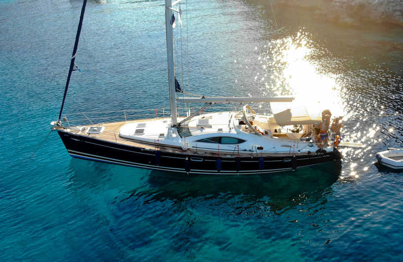 Jeanneau 49 EVITA  <b><FONT COLOR="RED"> Boat location in LEFKAS MARINA, D-marin </FONT COLOR></b>