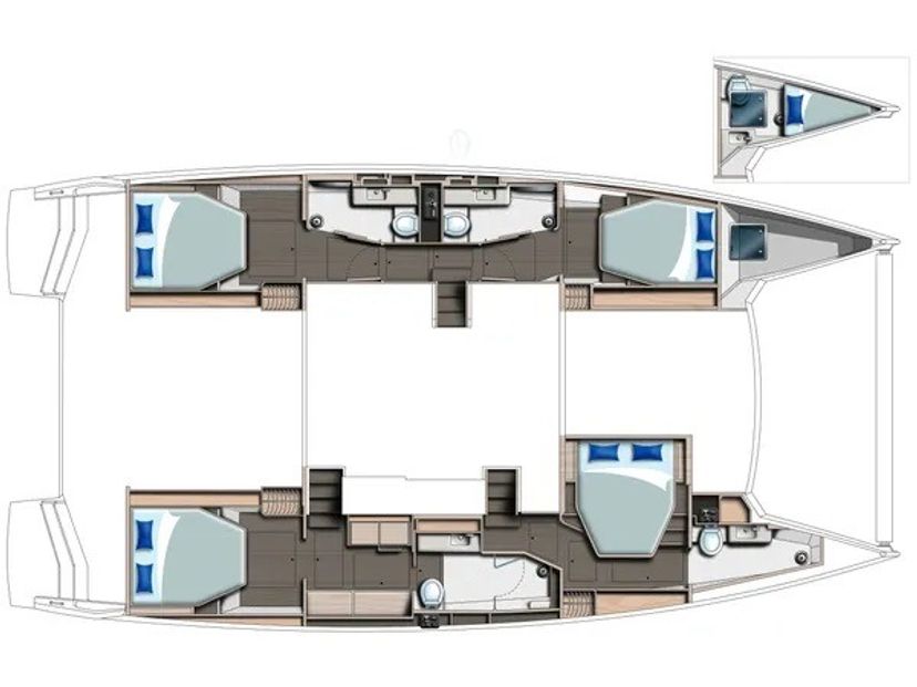 Leopard Catamarans 50 Ms. Chief