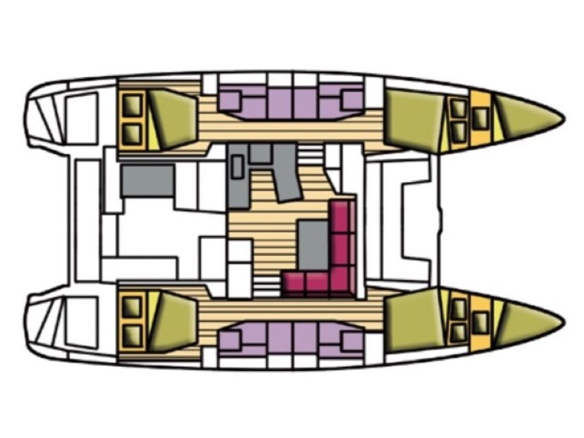 Lagoon 42 Zippiri (WM, Inverter, Heating)