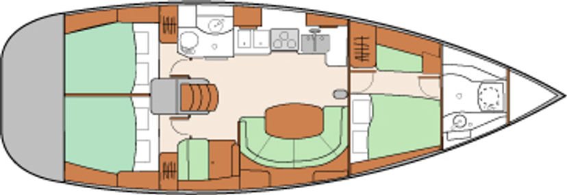 Beneteau OCEANIS 411 Touareg
