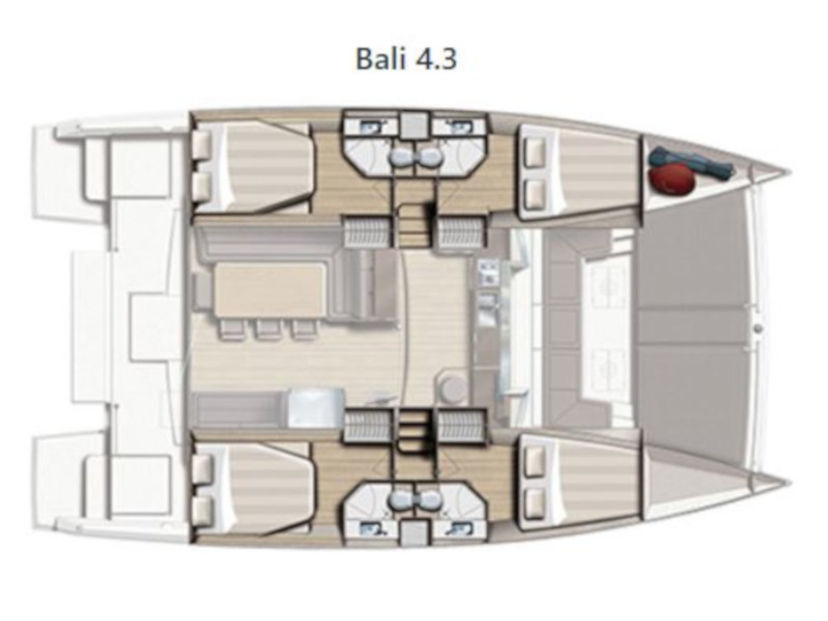 Bali Catamarans 4.3 CL- B43-20-I