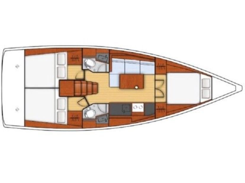 Beneteau 38 Thalia (L'una Grossa) - Comfort line