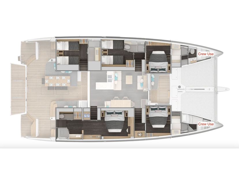 Lagoon 60 SAILUXE - Pac-one