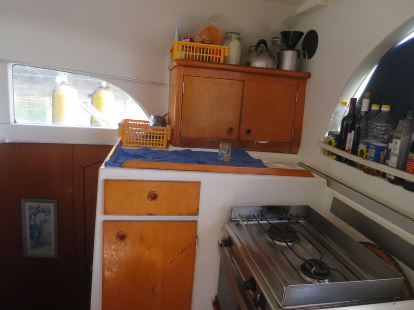 Lagoon 38 Sea Spirit (Nosy Be) - single cabin port - front