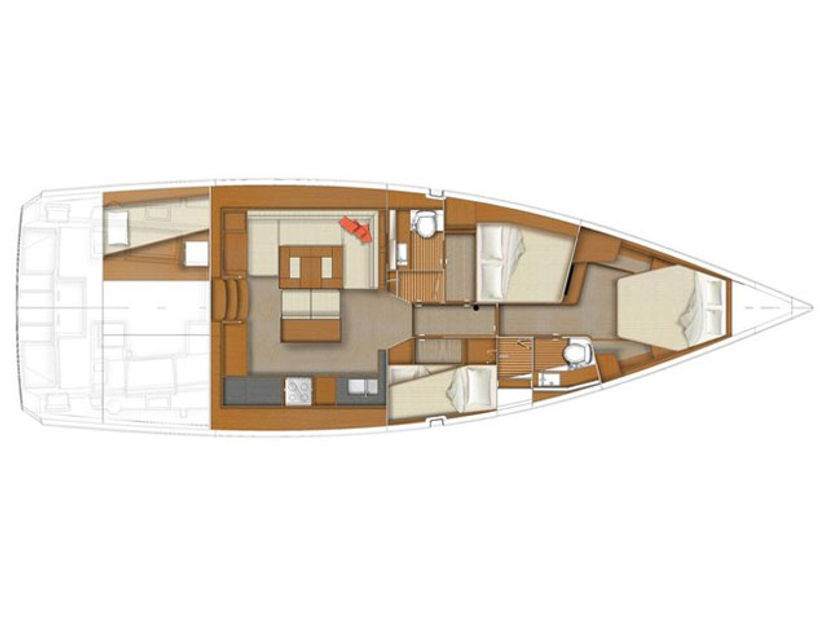 Beneteau 50 WAYPOINT I (WITH AC&GENERATOR, OWNER VERSION)