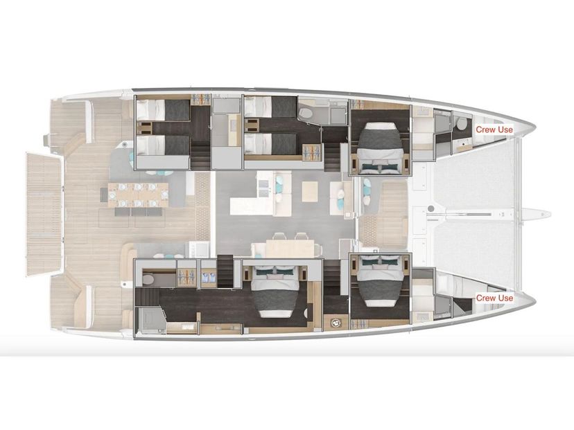 Lagoon 60 SAILUXE - Pac-one