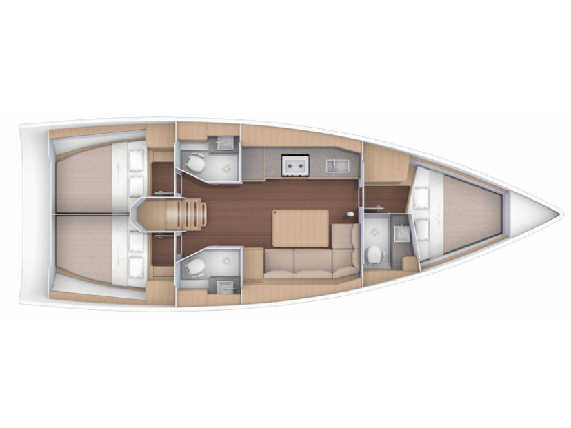 Dufour Yachts GRAND Sympathy Planet
