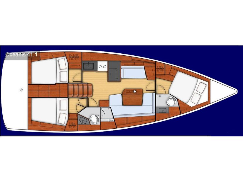 Beneteau OCEANIS 41.1 AGINOR "Sails 2025"