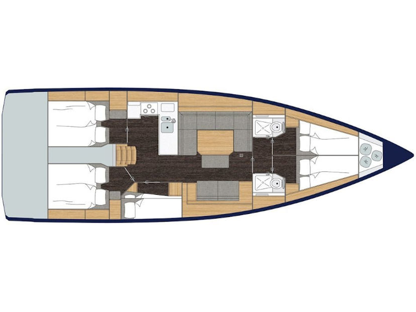 Bavaria Yachtbau 45 Blue Diamond