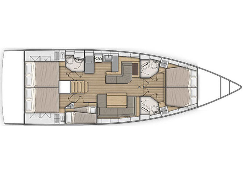 Beneteau OCEANIS 51.1 Panda II