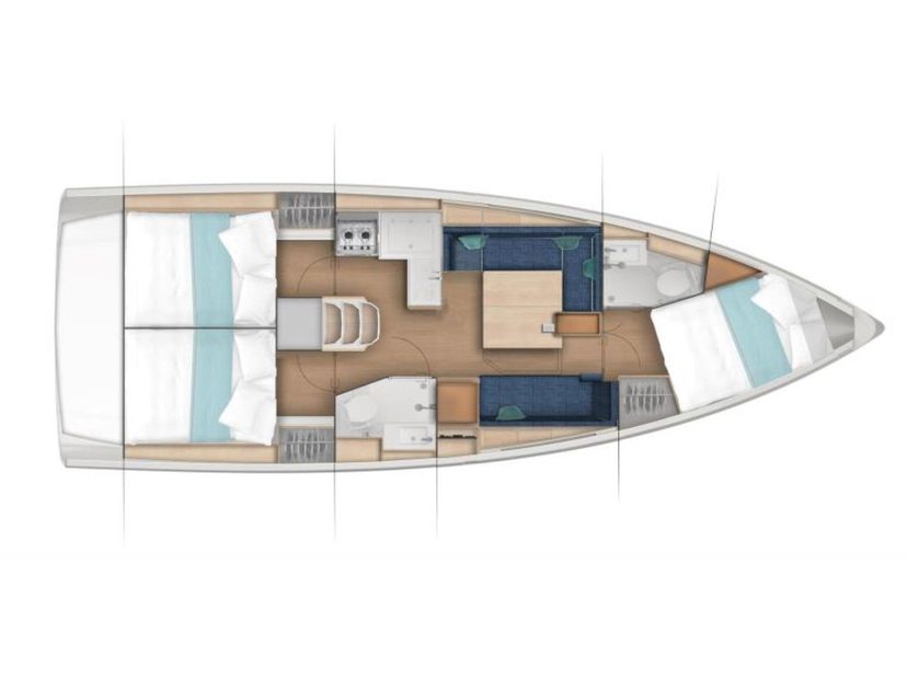 Jeanneau 38 Giulietta e Romeo - Comfort line