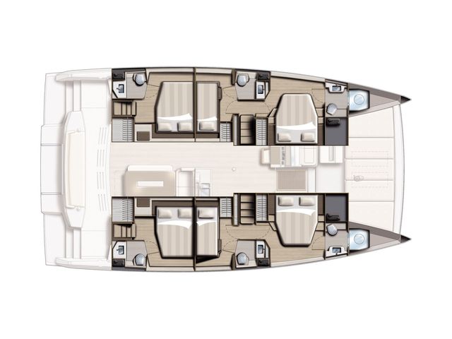 Bali Catamarans BALI 4.8  Olea Crewed Elegant Pack