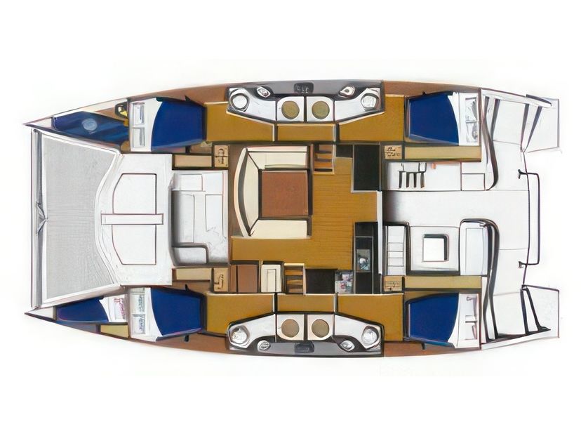 Leopard Catamarans 48 Satisfaction