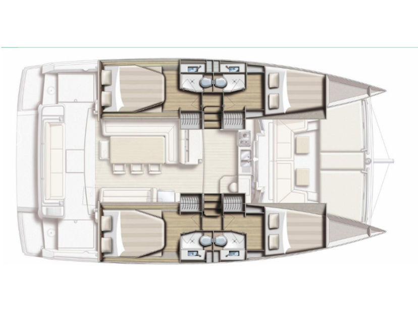 Bali Catamarans 4.1 CL- BB4-20-G