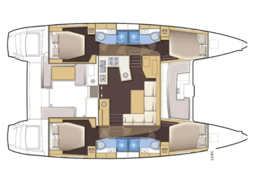 Lagoon 45 Alba Mouse