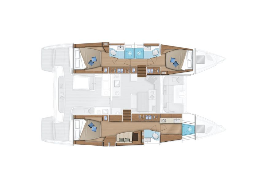 Lagoon 46 BYC PARATY 