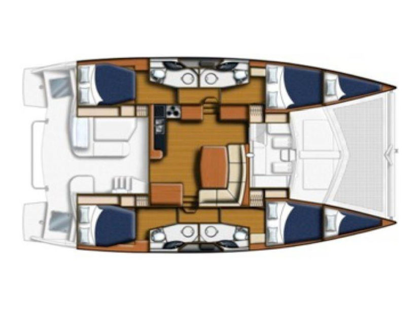 Leopard Catamarans 44 La Luna (Majorca)