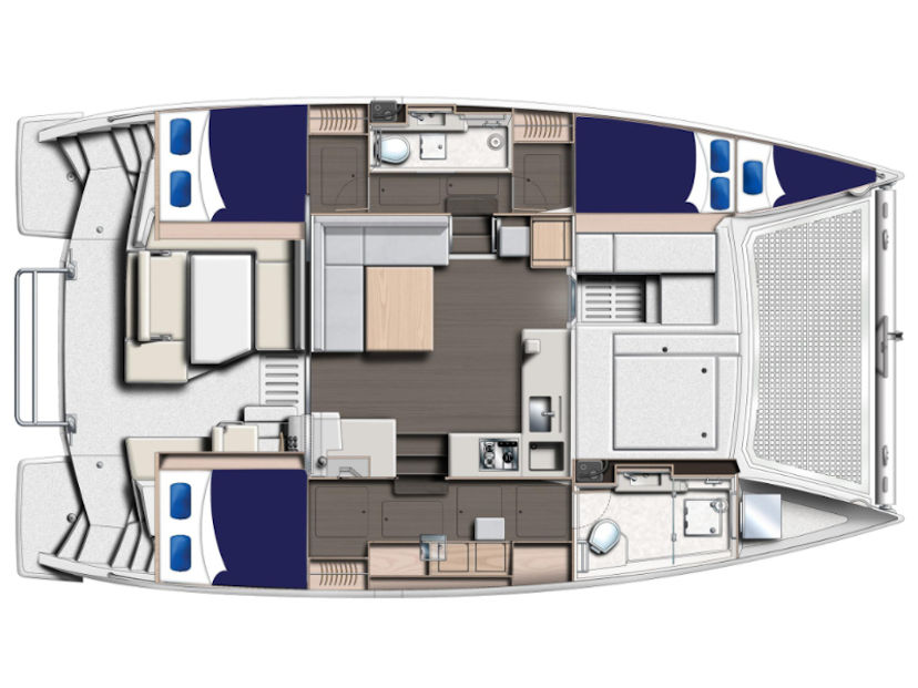 Leopard Catamarans 40 Moorings 4000/3 Club
