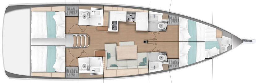 Jeanneau 49 Red Marlin