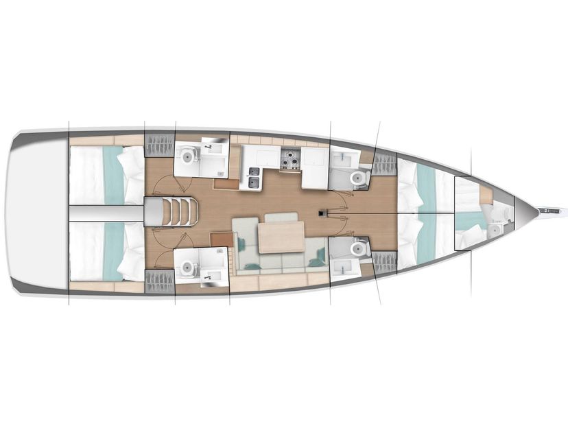 Jeanneau 49 Red Marlin