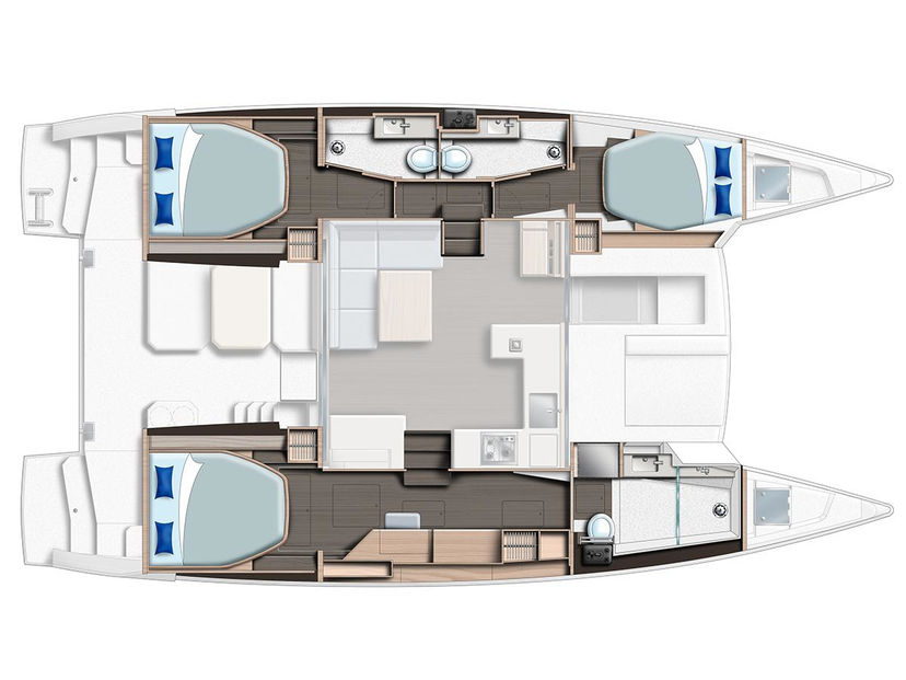 Leopard Catamarans 42 Moorings 4200/3/3 Exclusive