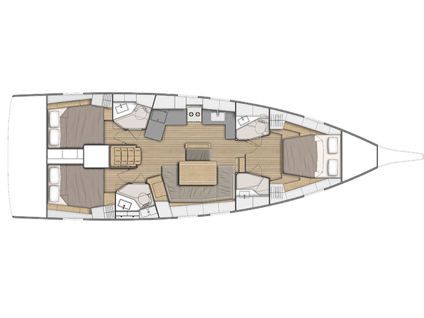 Beneteau OCEANIS 46.1 Kebiwan