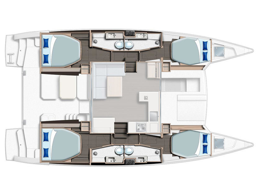 Leopard Catamarans 42 Moorings 4200/4 Club