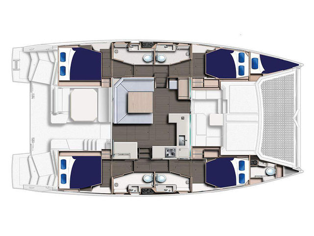 Leopard Catamarans 45 Moorings 4500L Club