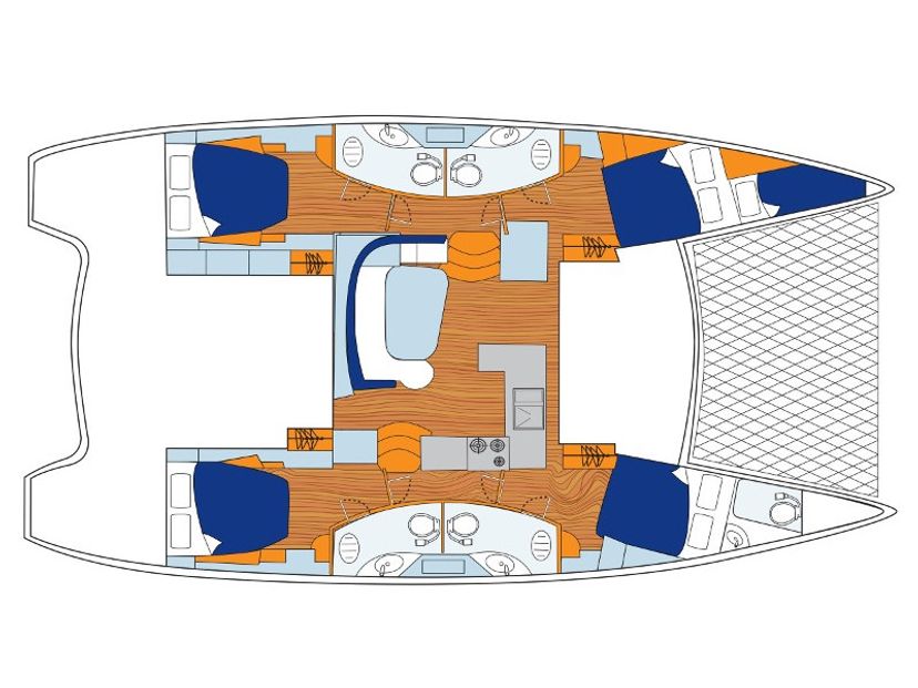 Leopard Catamarans 45 Sunsail 454L Classic