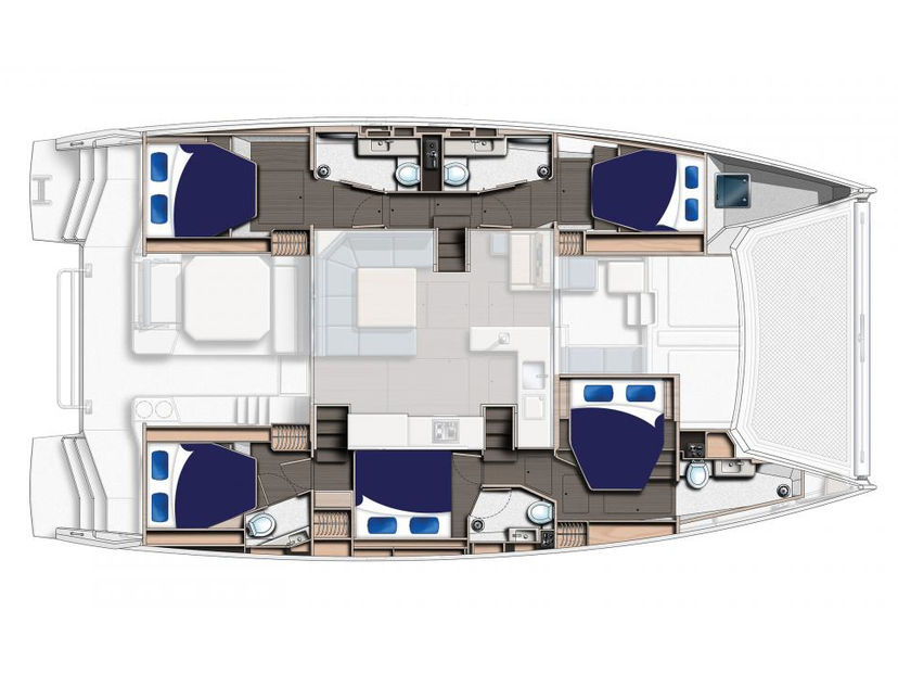 Leopard Catamarans 50 Moorings 5000 crewed Crewed