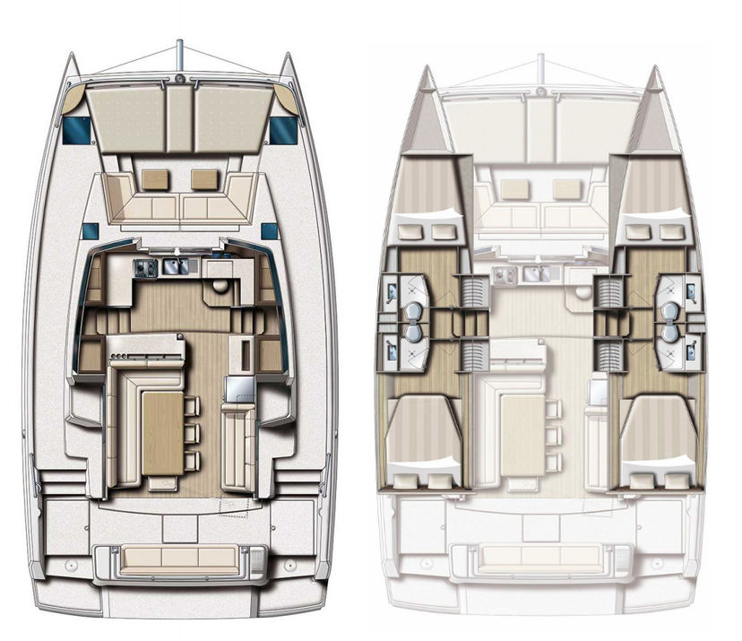 Bali Catamarans 4.1 Mali Blue